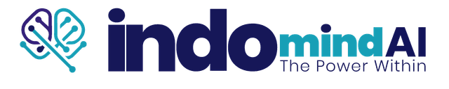 Indomind AI LLP Logo (Dark)